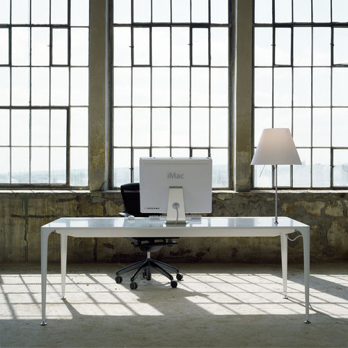 Chefschreibtisch - ITABLE - AMOS DESIGN - minimalistisch / Stahl / Corian®