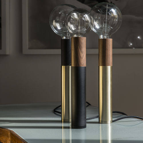 Tischlampe - ED030 - EDIZIONI - Metall / Holz / modern