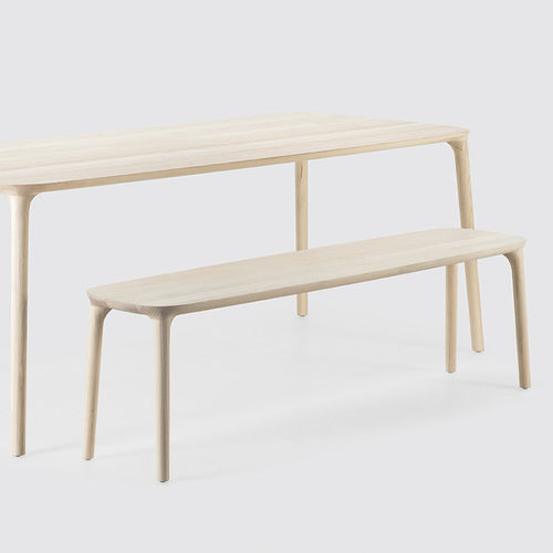 Moderne Bank - ELLE - MS&WOOD - Eiche / Massivholz / Esche