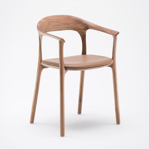 Moderner Stuhl - ELLE - MS&WOOD - für den Innenraum / Eiche / Esche