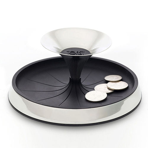 Elastomer-Ablagefach - WISH TRAY - TOAST - Edelstahl