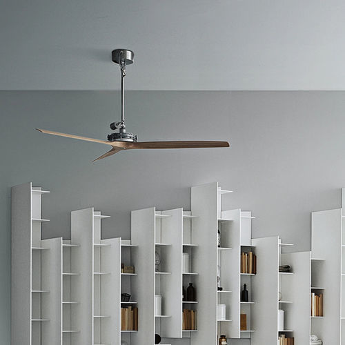Wohnbereich-Ventilator - AIR - Boffi - für den Innenraum / Edelstahl / Holz