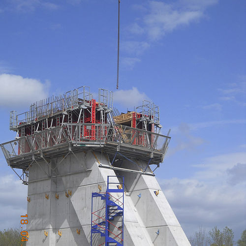 Modulschalung - TPC - sateco - Metall / für Wand
