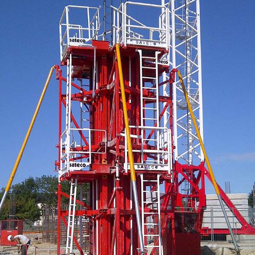 Modulschalung - ADM - sateco - Metall / für Pfeiler / regelbar