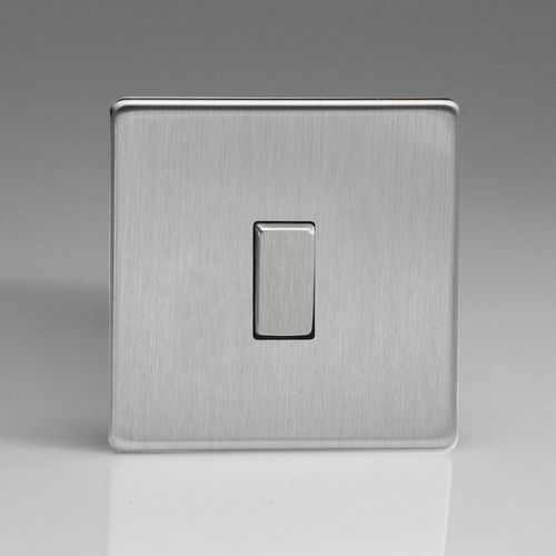 Wippschalter - ACB-RS7 - ALSO & CO - Einbau / Stahl / modern