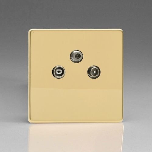Antennensteckdose - LTM-TVS - ALSO & CO - SAT / Funk / 3-fach