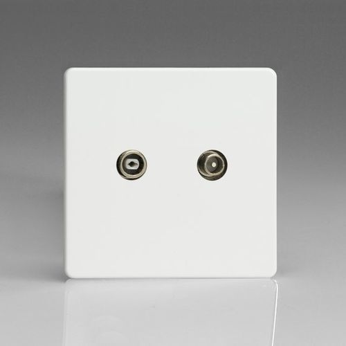 Antennensteckdose - BMT-TV - ALSO & CO - Funk / doppelt / wandmontiert