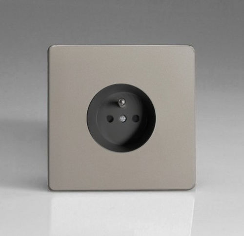 Wandmontierte Steckdose - STN-PC - ALSO & CO - Unterputz / Metall / modern