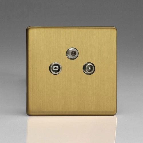 Antennensteckdose - LTB-TVS - ALSO & CO - SAT / Funk / 3-fach
