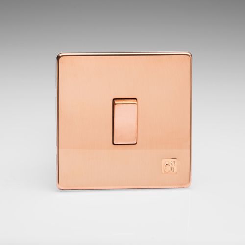 Wippschalter - CVR-RS1 - ALSO & CO - Einbau / Kupfer / modern
