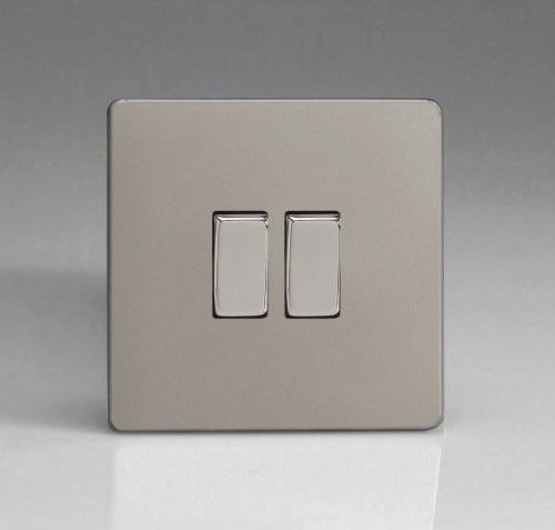 Wippschalter - STN-RS2 - ALSO & CO - Einbau / doppelt / Metall