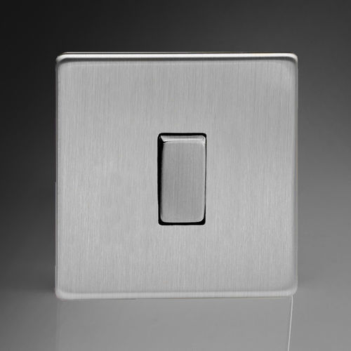 Wippschalter - ACB-RS1 - ALSO & CO - Einbau / Stahl / modern