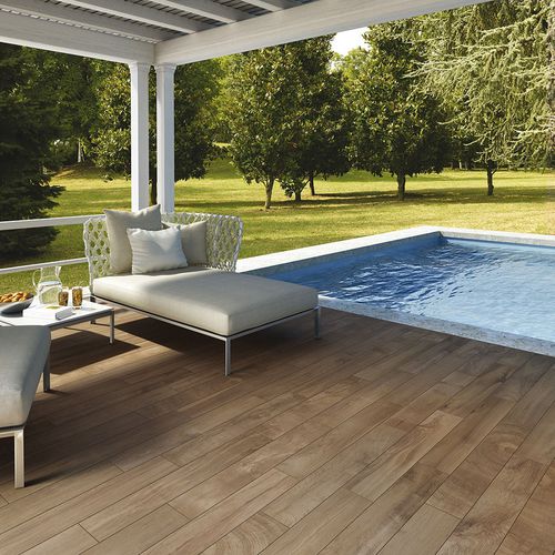 Feinsteinzeugfliesen - WOODLAND - Paul & Co Ceramiche - poliert / in Naturoptik / für den Innenraum