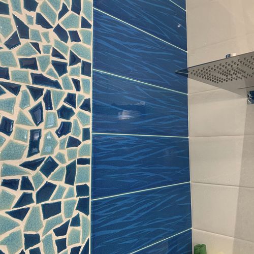 Keramikfliesen - CRAKL.&Egrave; OPUS - AcquarioDue - Relief / für den Innenraum / für Badezimmer