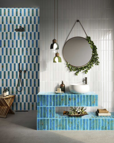 Fliesen für den Innenraum - INCESUM IN32 AZZURRO - AcquarioDue - für Badezimmer / Wand / Keramik