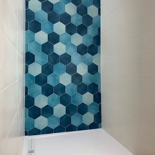 Sechseckige Fliese / Keramik - EXA16 W310 - W316 - W342 - AcquarioDue - matt / poliert / für den Innenraum