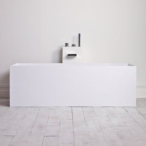 Freistehende Badewanne - ETHOS 1700 - Lusso Stone - Verbundwerkstoff / Mineralguss / modern