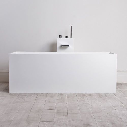 Freistehende Badewanne - ETHOS MINI 1580 - Lusso Stone - Verbundwerkstoff / Mineralguss / modern