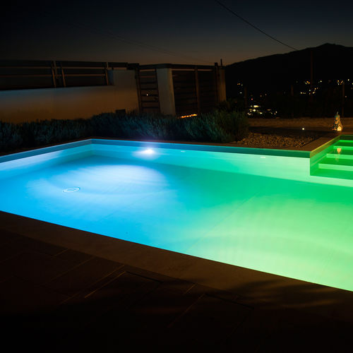 Einbauleuchte - marche piscine - LED / rund / für Pool