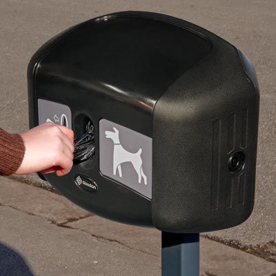 Hundekotbeutelspender - RETRIEVER CITY™ SACK DISPENSER - Glasdon Group Limited
