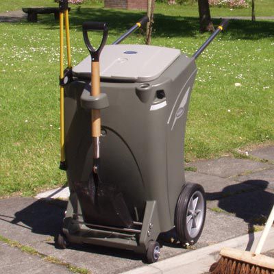 Abfallwagen - SKIPPER™  - Glasdon Group Limited - für Gewerbegebrauch / Kunststoff