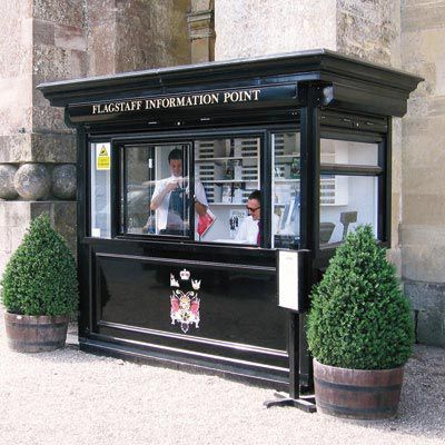 Kiosk für gewerbliche Nutzung - HERITAGE TRADITIONAL   - Glasdon Group Limited - Information / Aluminium