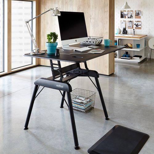 Schreibtisch für Open Space - PRO DESK 54™ - VARIDESK - modern / Metall / mit 4 Beinen