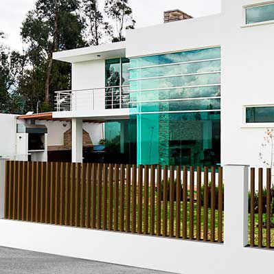 Zaun mit Stangen - ASIA - Alba srl - Garten / Aluminium