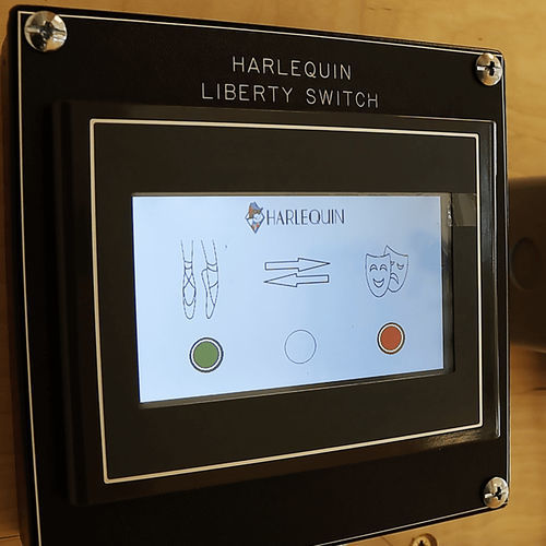 Wandmontiertes Bedienfeld - LIBERTY SWITCH - HARLEQUIN - für professionellen Gebrauch