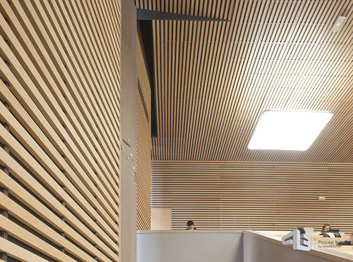 Holzverblender - LAUDER LINEA 4.2.4 - Process Bois by Laudescher - Holz / Innenbereich / schalldämmend