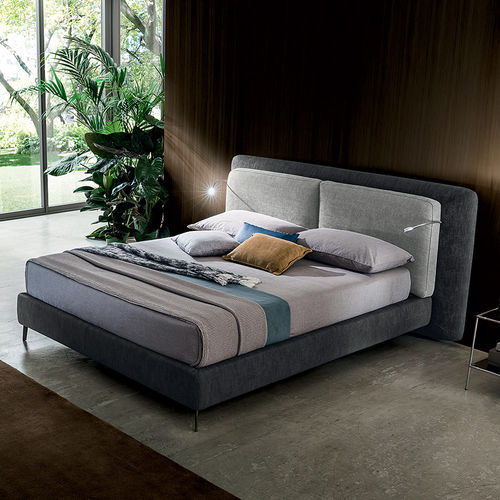 Doppelbett - PENNY - Felis s.r.l. unipersonale - modern / Polster / Kopfteil