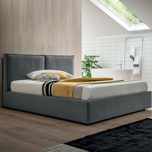 Doppelbett - GEORGE - Felis s.r.l. unipersonale - Einpersonen / modern / Polster