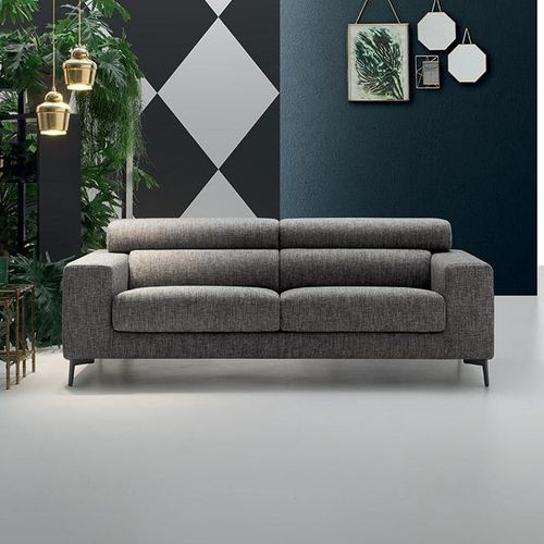Modulsofa - FRED - Felis s.r.l. unipersonale - modern / Stoff / anthrazitfarben