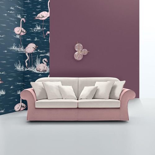 Ecksofa - AIDA - Felis s.r.l. unipersonale - klassisch / Stoff / mehrfarbig