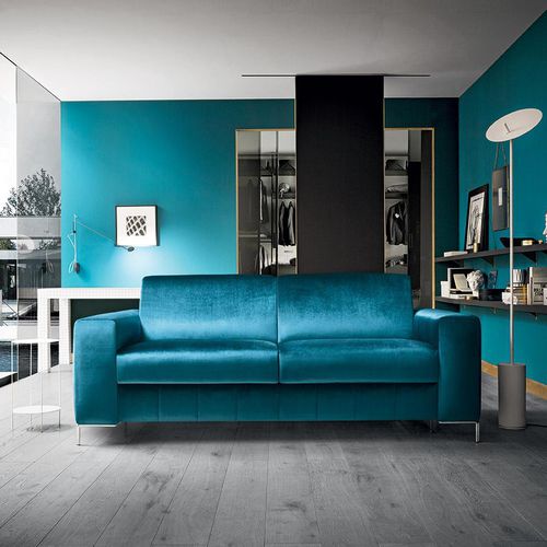 Bettsofa - NIXON - Felis s.r.l. unipersonale - modern / Stoff / Sperrholz