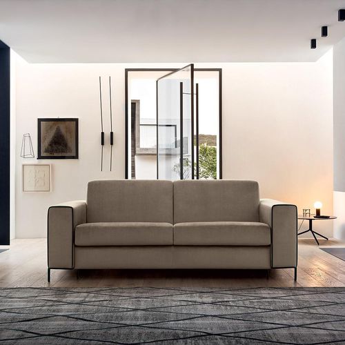 Bettsofa - MADISON - Felis s.r.l. unipersonale - modern / Stoff / Sperrholz