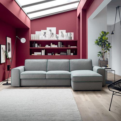 Modulsofa - EFRON - Felis s.r.l. unipersonale - Bett / modern / Stoff