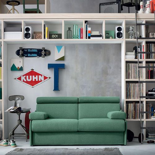 Modulsofa - BOB - Felis s.r.l. unipersonale - Bett / modern / Stoff