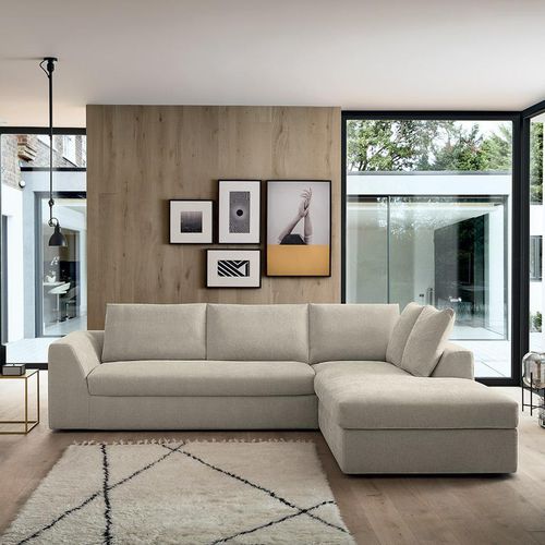 Modulsofa - ASTON - Felis s.r.l. unipersonale - Bett / modern / Stoff