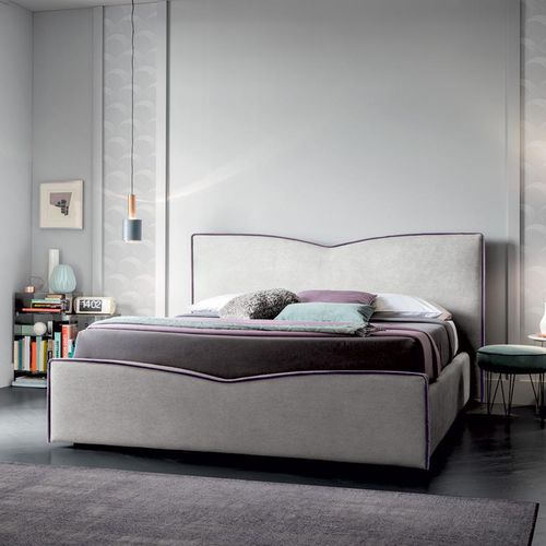 Doppelbett - MEGAN - Felis s.r.l. unipersonale - Einpersonen / modern / Polster