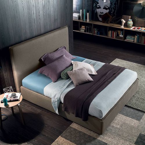 Doppelbett - MILLER - Felis s.r.l. unipersonale - Einpersonen / modern / Polster
