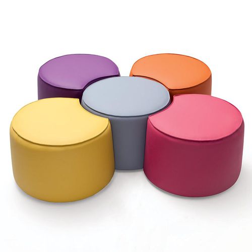 Modernes Sitzkissen - FUN - Felis s.r.l. unipersonale - Stoff / rund / modular