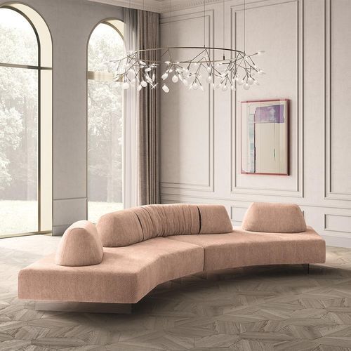 Modulsofa - GRAVITY - Felis s.r.l. unipersonale - modern / Stoff / mit abnehmbarem Bezug