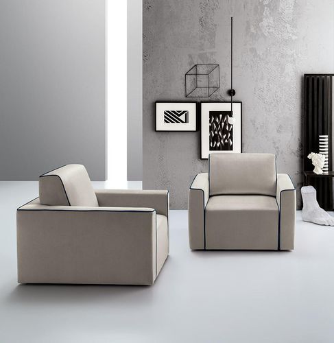Moderner Sessel - WALLY - Felis s.r.l. unipersonale - Stoff / Massivholz / Kiefer