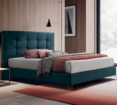 Doppelbett - DENNIS - Felis s.r.l. unipersonale - modern / Polster / Kopfteil