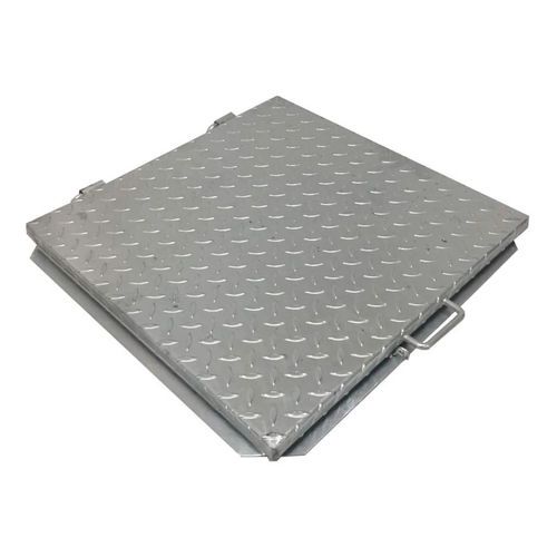 Schachtdeckel / galvanisiertem Stahl - F.lli Padovan - quadratisch