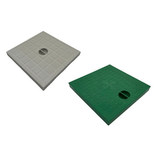 PVC-Schachtdeckel - F.lli Padovan - quadratisch / Fertigbau