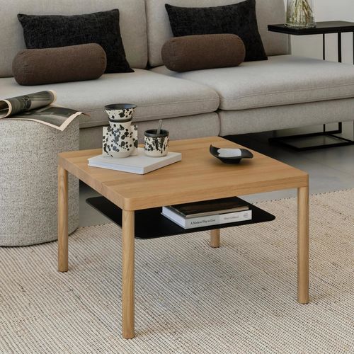 Couchtisch / minimalistisches Design - ALDO - take me HOME. - Eiche / Massivholz / Gestell aus Eiche