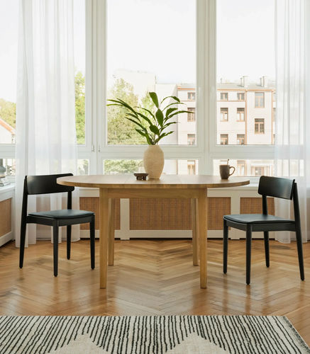 Esstisch / skandinavisches Design - RUBIO - take me HOME. - Eiche / Massivholz / Holzfurnier