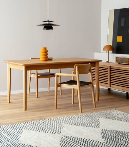 Stil-Esstisch - ERNEST - take me HOME. - Massivholz / Eiche / Gestell aus Eiche